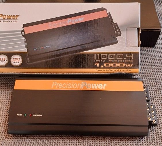 NEW! Class D Full Range 4ch Amplifier