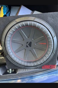 12" Kicker Sub & Rockford Fosgate Amp