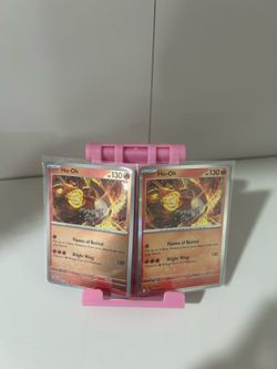 Pokemon TCG Ho-Oh 010/086 Holo Rare Pokemon GO 2022 English - 2 Cards
