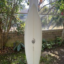5’10 Beau Foster Custom Surfboard 