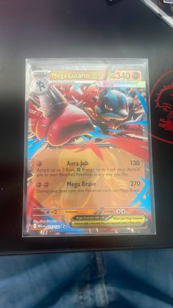 Pokémon Mega lucario ex
