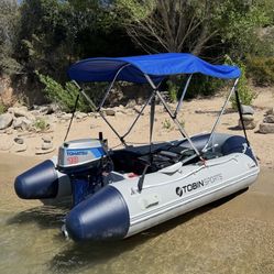 Inflatable Dinghy 18 Hp Motor