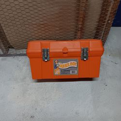 orange toolbox