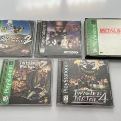 PS1 Games CIB See description for prices