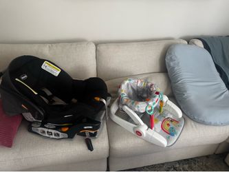 Care seat with base, floor chair, infant mini bed