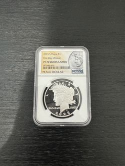 2023 S Peace Dollar PF 70 ULTRA CAMEO