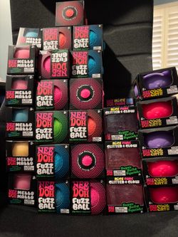 Needoh mello/cat/cube/fuzz ball