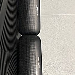 Bose Soundflex Speakers  Both Connect Party Mode Sound Pretty Good Don’t Use Them Just Trying To Get Some Extra Cash Selling Them Both For A Low Price