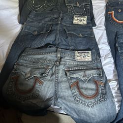 Designer True Religion jeans Men Size34