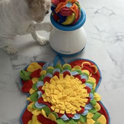 Snuffle Mat And Ball Plus Ball Thrower