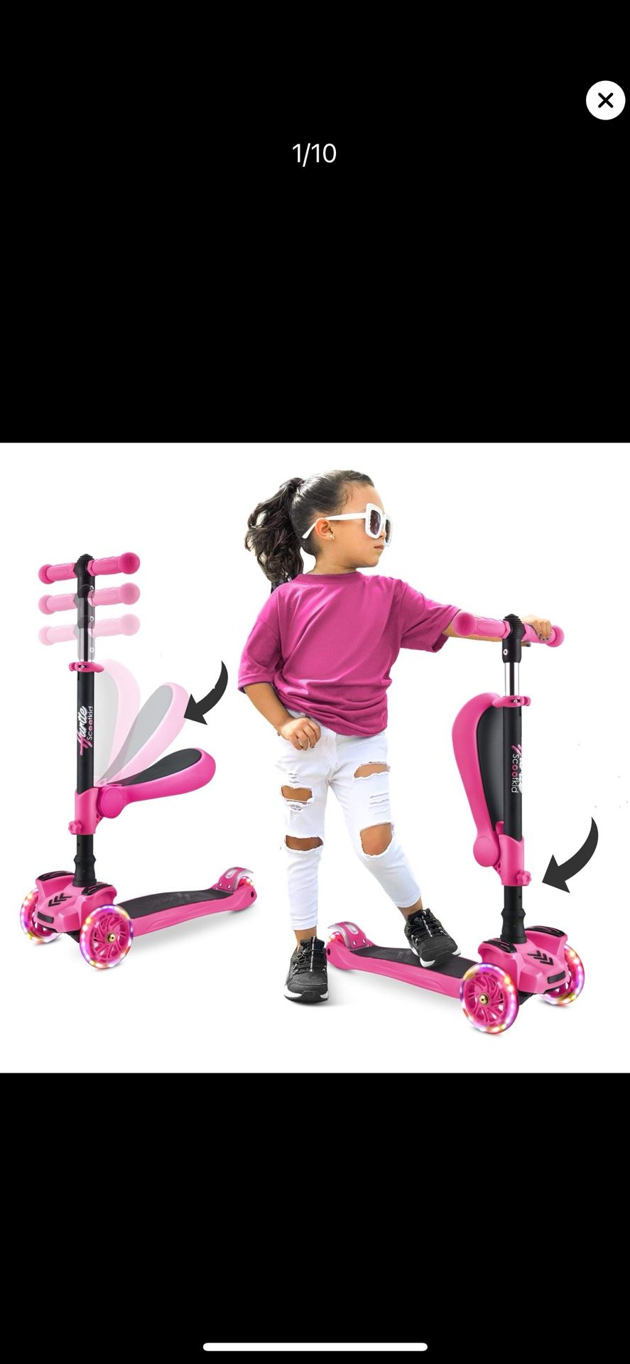 Pink Scooter