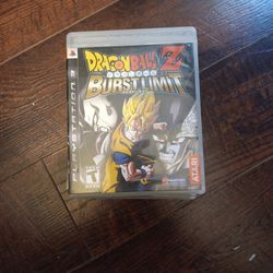 Ps3 DragonBall Z Burst Limit