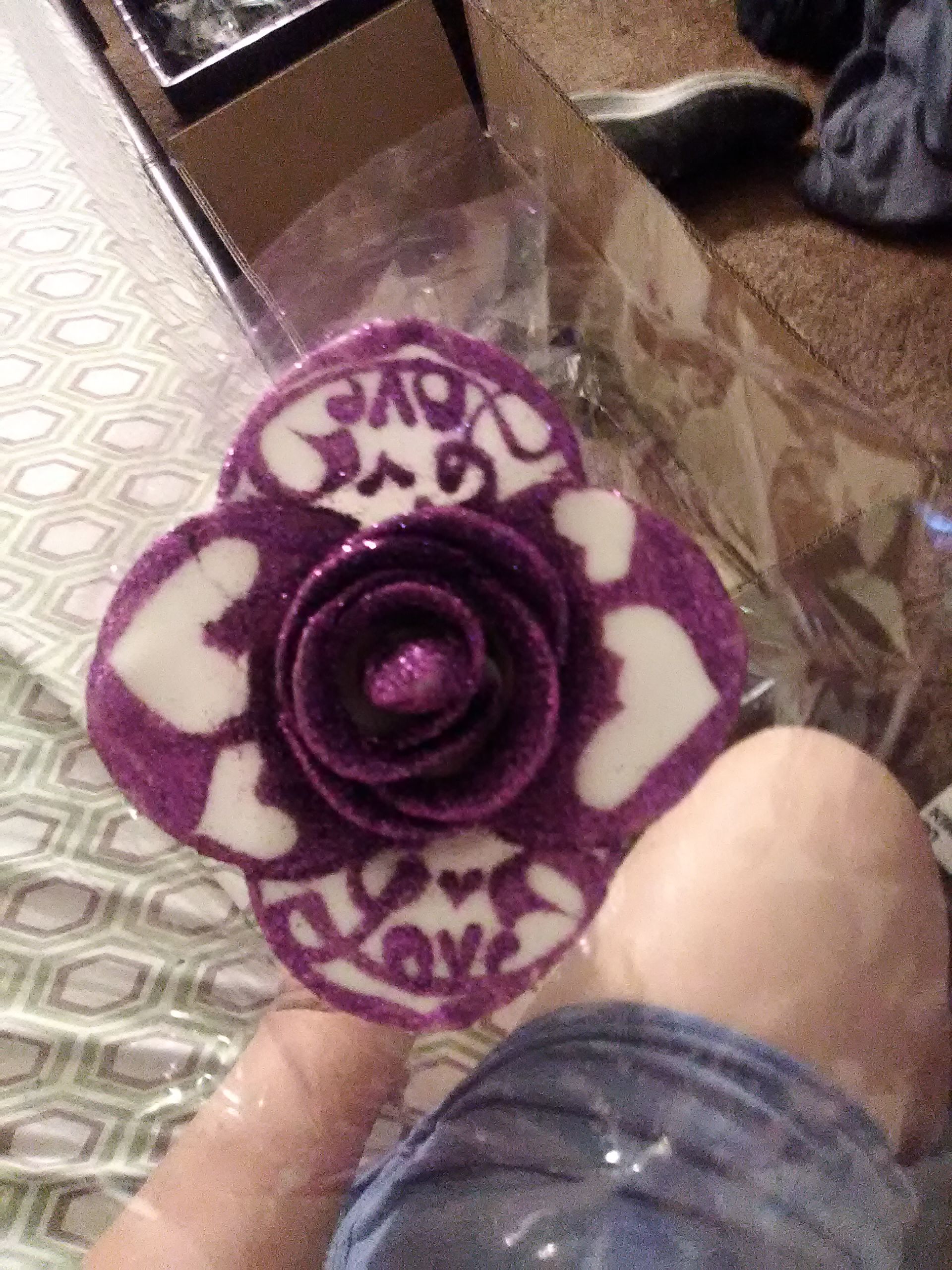 Soap flowers hand made