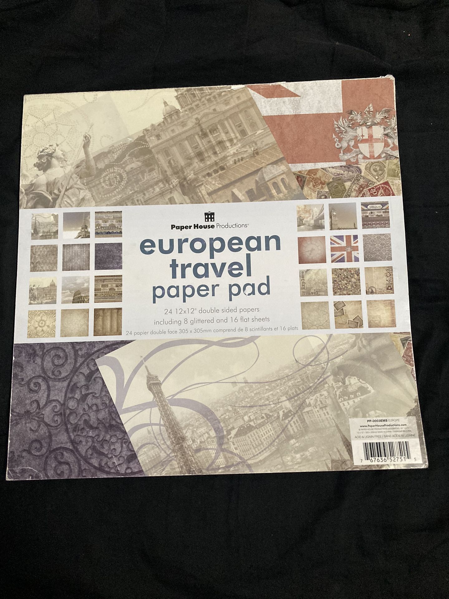 Paris Scrapbook Paper