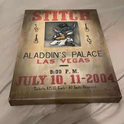 Disney Stitch Canvas  Frame 