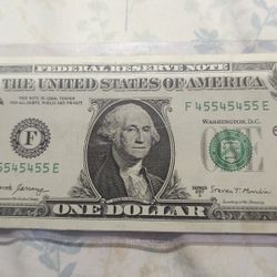 $1 dollar bill