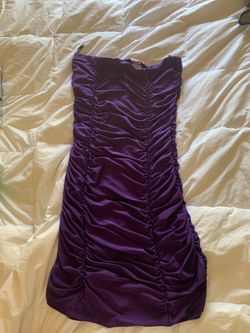 Purple dress, mini size Large