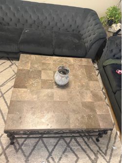 Granite coffee table