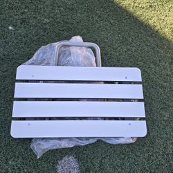 Folding Wall Mount Shower Seat Bench 