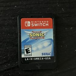 Sonic Team Racing Nintendo Switch Game