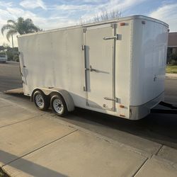 Tandem Axle Cargo Enclosed Utility Trailer