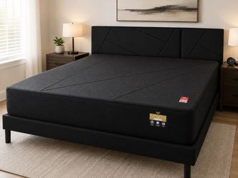 New 12” Queen Hybrid Cool gel Firm Mattress - $0 Down, Flexible Payments and Same Day Delivery Available