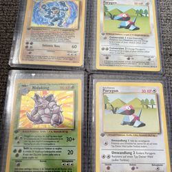 1st Edition Pokemon Cards 