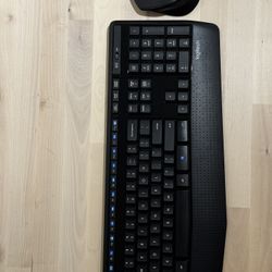 Logitech Wireless Keyboard Mouse 