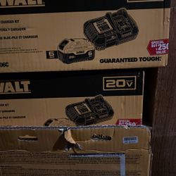 Dewalt Battery 6.0 and Charger 6 amps