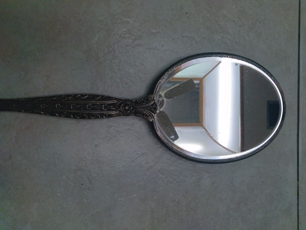 Antique Hand Mirror