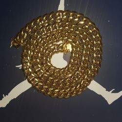 18k GOLD 30" Chain