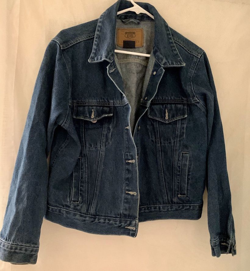 Route 66 vintage jean jacket