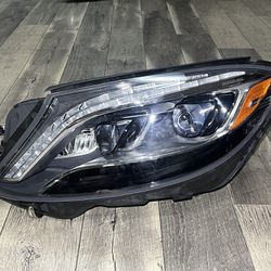 2014-2017 W222 S550 S63 S600 MERCEDES BENZ S-CLASS 4 DOOR WITH NIGHT VISION HEADLIGHT DYNAMIC LED LEFT DRIVER SIDE BARE NO MODULES
