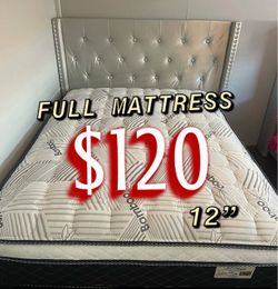 New full mattress only $120