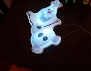 Talking an light up olaf