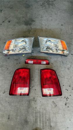 Ram 1500 headlights & taillights