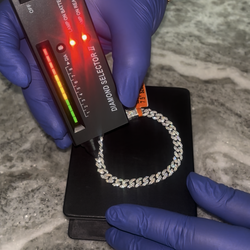 Moissanite 6MM Cuban Link Bracelet