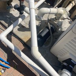 Pool Pipe Repair And Filter Pump Installation 