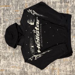 Hellstar Black Flame Hoodie