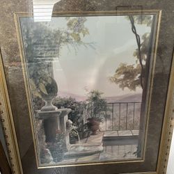 Large Landscape  Framed Art