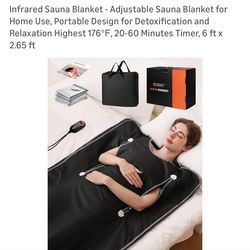 Sauna infrared blanket