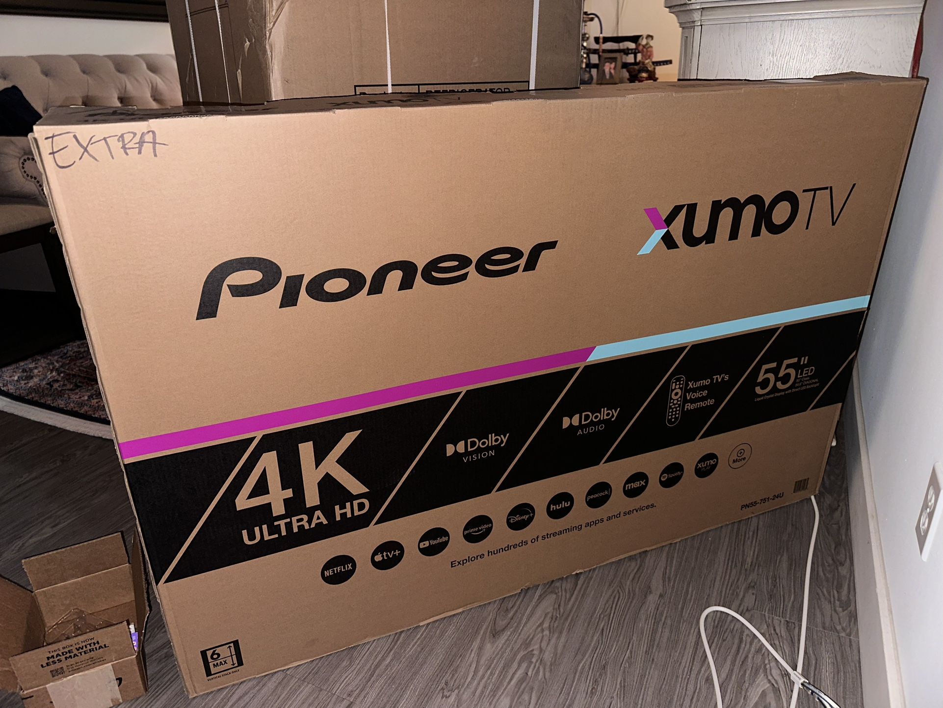 55” 4K TV - Brand New