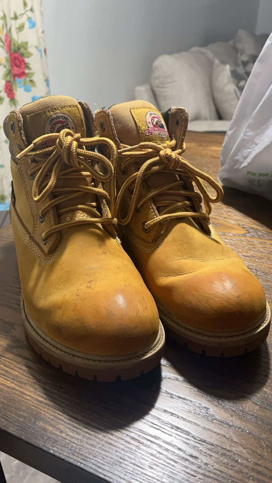 Work Boots Not Steel Toe Used Good Conditions 9.5  