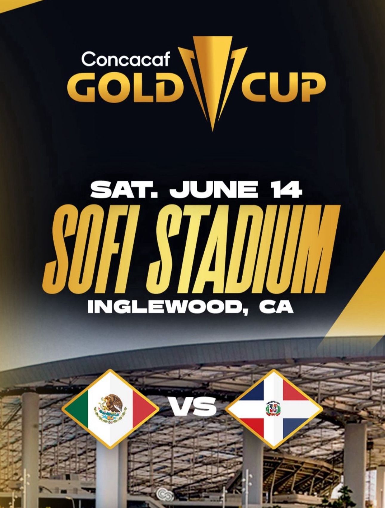Concacaf Gold Cup: Mexico Vs Dominican Republic