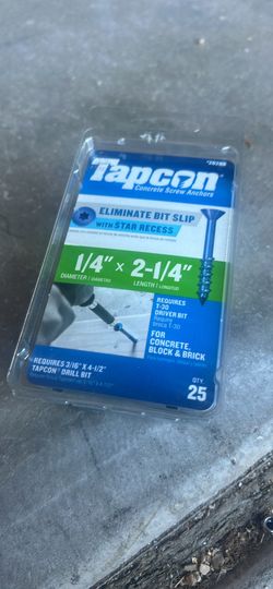 Tapcon Concrete Screw Anchors