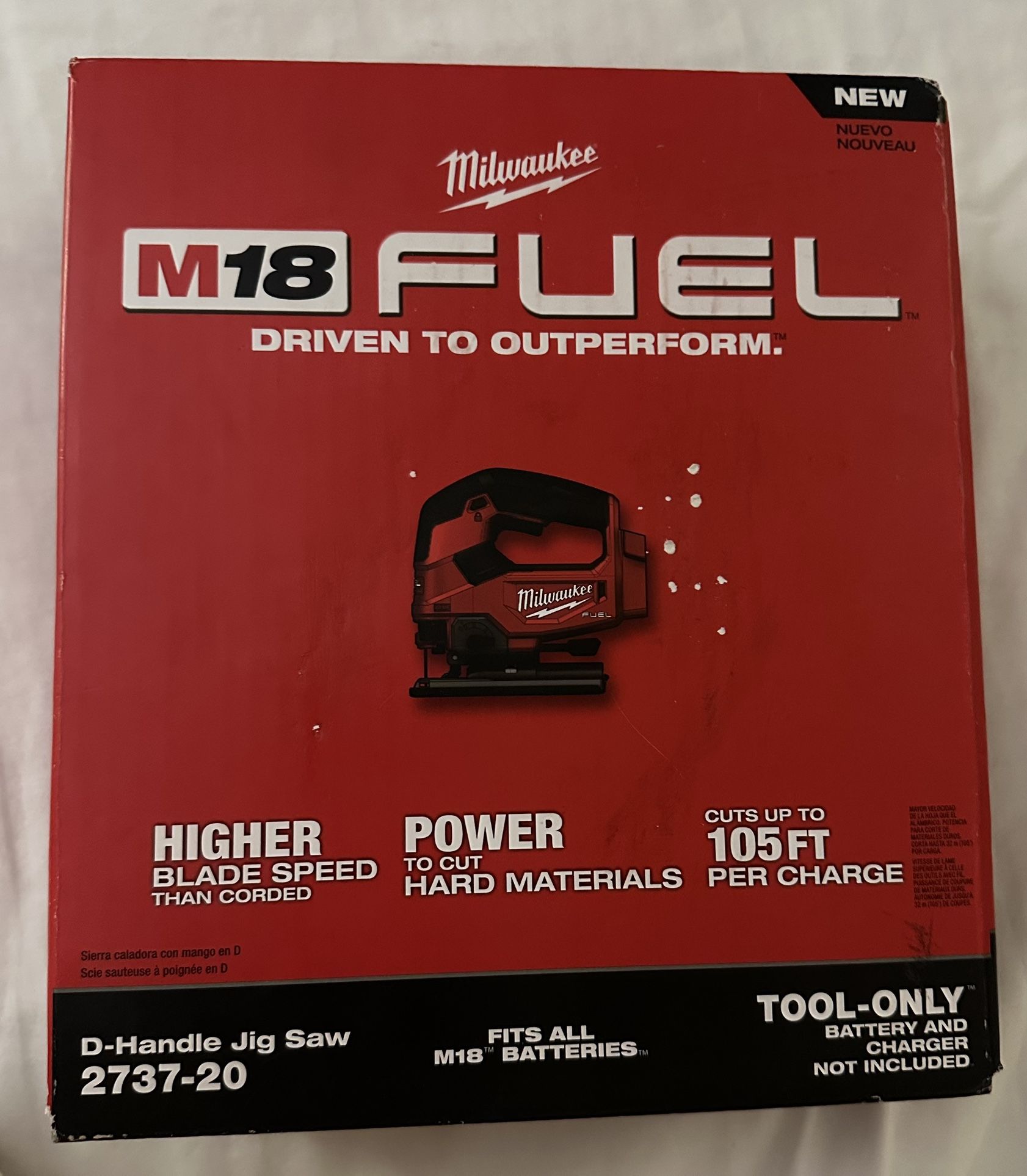 BRAND NEW MILWAUKEE M18 5" Random Orbit Sander