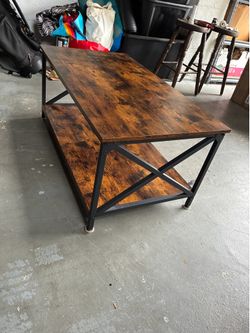 Coffee Table (LxWxH)   39.5" X  21.5" X 18"