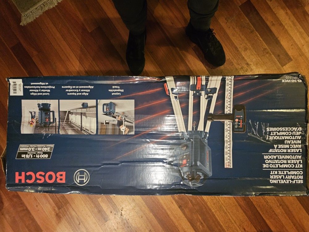 BOSCH ROTARY LASER LEVEL NEW IN BOX