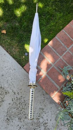 Novelty Katana-Style Samurai Sword Umbrella