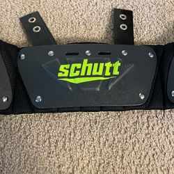 Schutt Football Back Plate Youth L